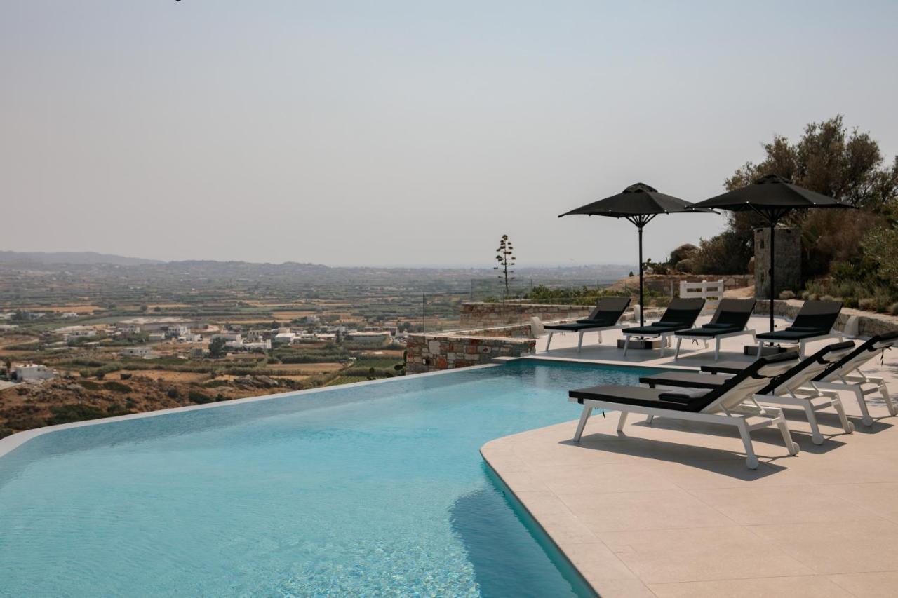 Wow Panoramic View Deluxe Villas Agkidia Esterno foto