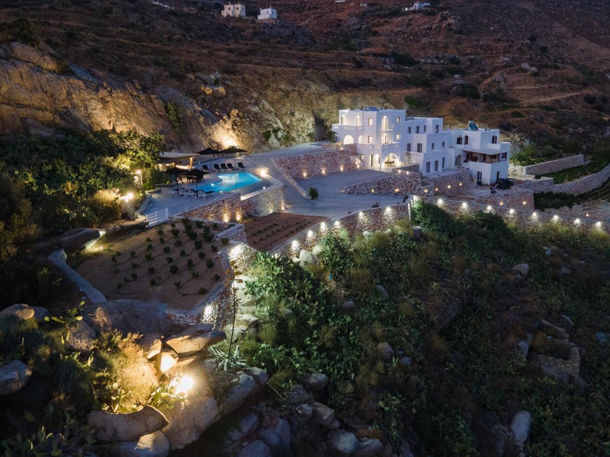 Wow Panoramic View Deluxe Villas Agkidia Esterno foto