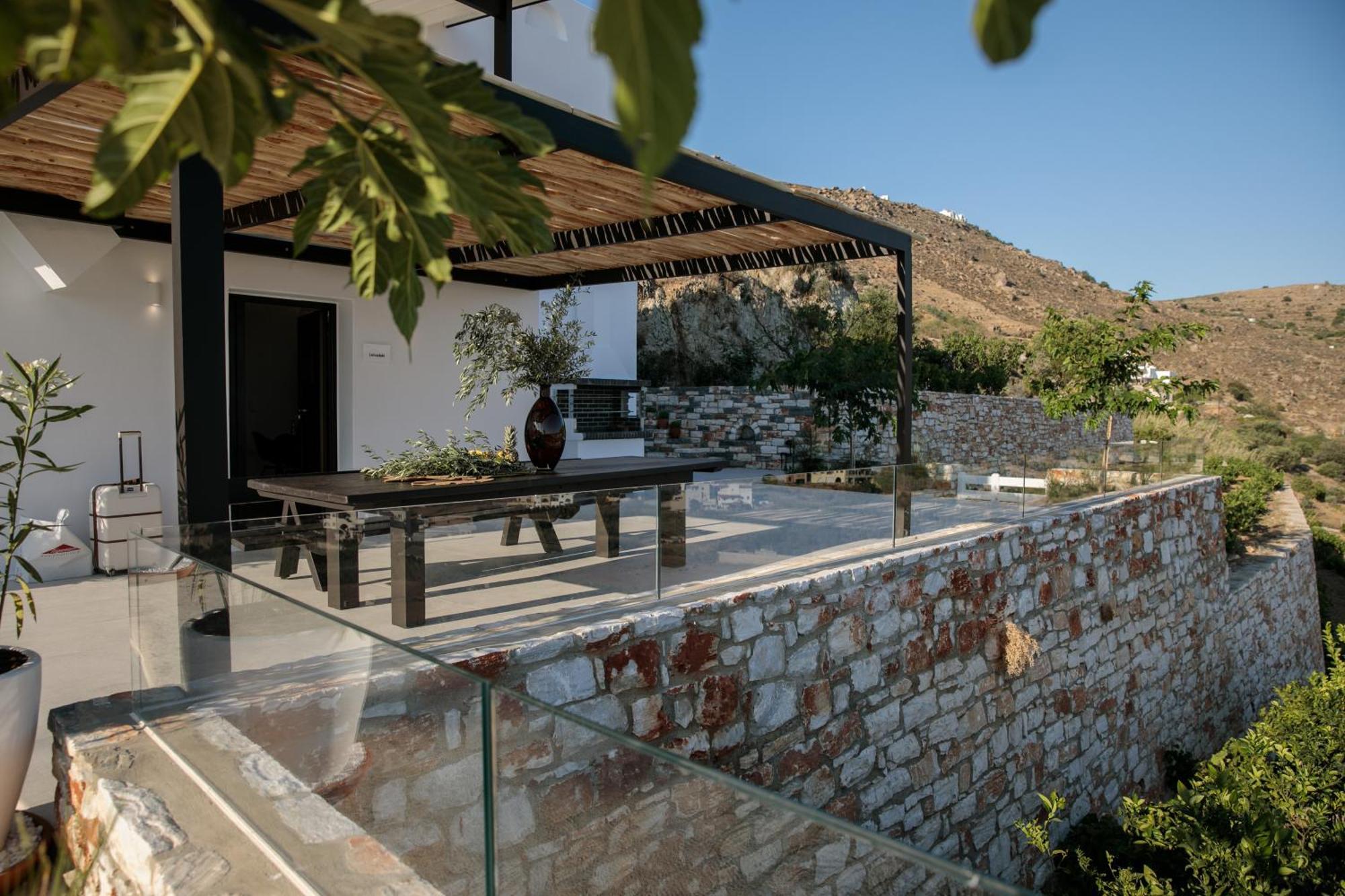 Wow Panoramic View Deluxe Villas Agkidia Esterno foto