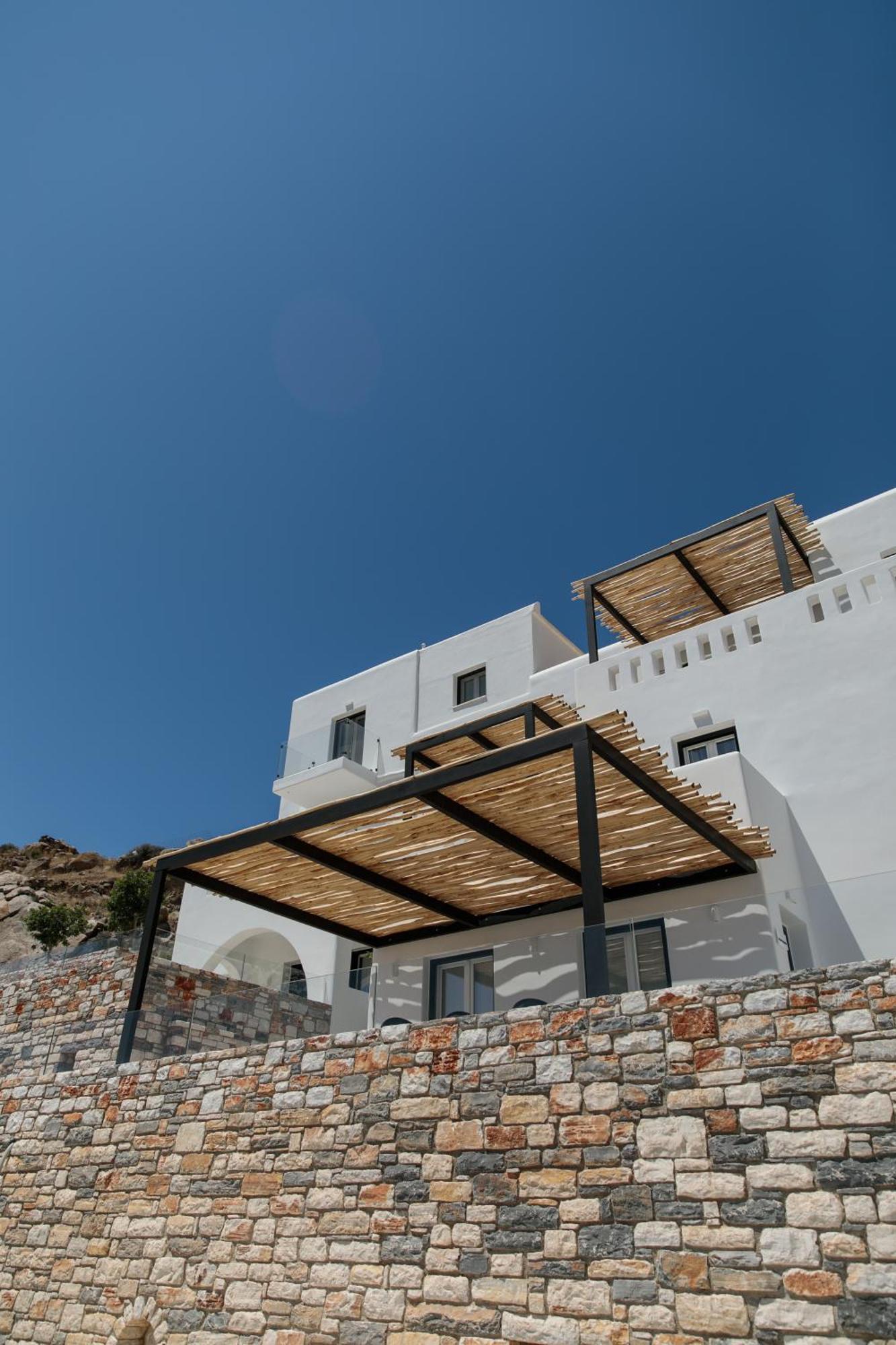 Wow Panoramic View Deluxe Villas Agkidia Esterno foto